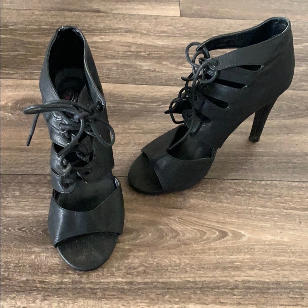 Black heels